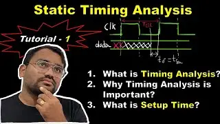 Setup time Analysis || STA Tutorial 1 ||@knowledgeunlimited @VLSI