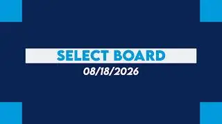 Medfield Select Board Meeting (08-18-2026)