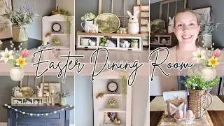 EASTER DECORATE WITH ME 2026 🐰| EASTER DINING ROOM DECOR | VINTAGE EASTER DECOR IDEAS