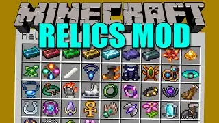 RELICS MOD - Nuevos Items con habilidades!!! - Minecraft mod 1.16.5 Review ESPAÑOL