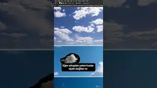 PHOTOSHOP İLE BULUT FIRÇASI OLUŞTURMAK 