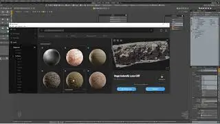 Modo Quixel Bridge update - setting uv map and material mask.