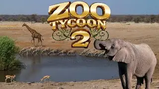Zoo Tycoon 2: African Savanna Watering Hole Exhibit Speed Build