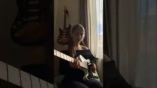 Slow Dancing in a Burning room - cover by Polia 🍯 #guitar #guitarist #johnmayer #cover