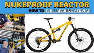 How to replace the bearings on your Nukeproof Reactor and which tools you might need.