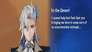 Neuvillette's hatred for desert is on another level