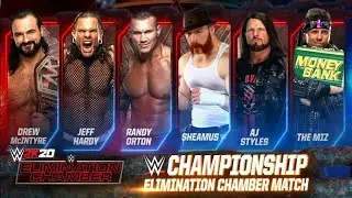 WWE ELIMINATION CHAMBER 2021 Drew Mc vs Randy vs Hardy vs Sheamus vs Aj vs Miz Full Match 2/21|2K20
