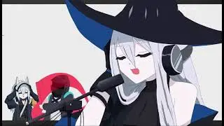 Racing into the Night (Arknights) - Skadi Singing Full Version [48fps]