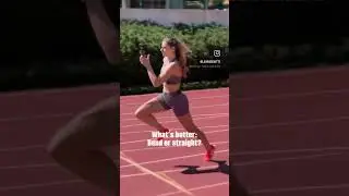 Running the curve or straight? What is better? 👀 #track #running #roadtoparis2024