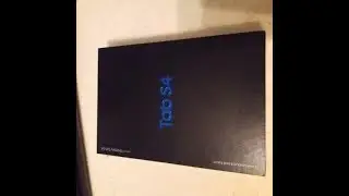 Samsung Tab S4 unboxing