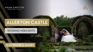 Two International Travellers Wedding Shots | Allerton Castle Wedding Photographer