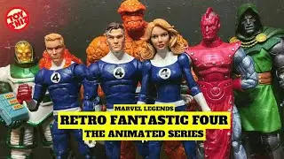 🦃 2021 Marvel Legends Retro Fantastic Four The Animated Series | Wave One | Hasbro