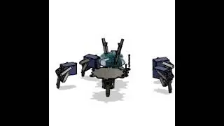 Hexapod Assembly video (BM)