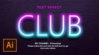 how to create vector text effect font illustrator