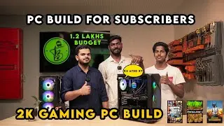 Rs 1.20Lak 2K Gaming Pc 2023 - 7600X + 6750XT Build || #pcbuildtamil #pcbuilds