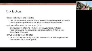 Suicide mortality and self-harm prediction pts with first-episode schizophrenia-spectrum disorders
