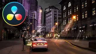 LIGHT RAY Effect | DaVinci Resolve 16