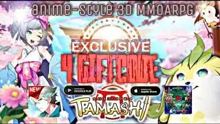 Tamashi: Rise Of Yokai 4 Exclusive Redeem Code 🎁 Tons of rewards are waiting for you! 3D MMOARPG