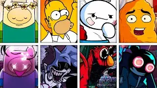 COME ALONG WITH ME but Every Turn a Different Character Sings 🎶⚡ (FNF Pibby Apocalypse)