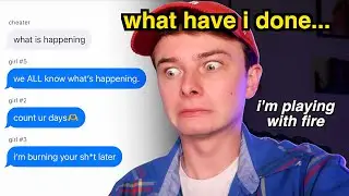 I put a cheating boyfriend in a group chat with ALL HIS GIRLFRIENDS...