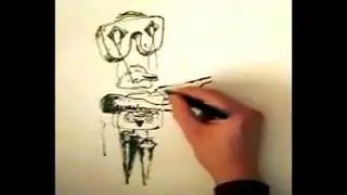 Ink Drawing - Let it flow