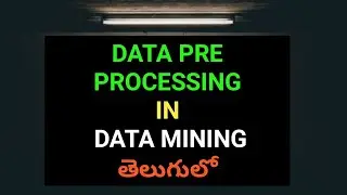 data preprocessing in data mining | data cleaning | integration | transformation | data reduction