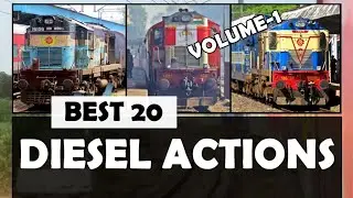 TWIN ALCo & EMD Fest | 20 BEST Diesel Trains in INDIAN RAILWAYS | Volume 1