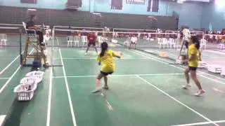 Tina Jiang/Jenny Jin vs Jenny Lu/Stephanie Lam game2 pt2
