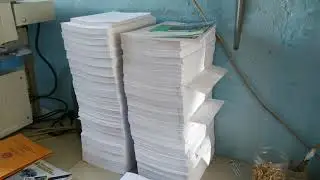 Cetak Buku menggunakan Mesin Photo Copy Canon Ir 5000