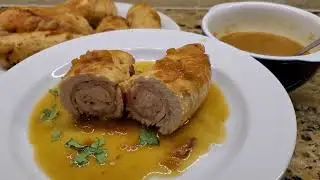 Rollitos de Pollo Rellenos