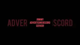 Join my Advertising Discord Server! 