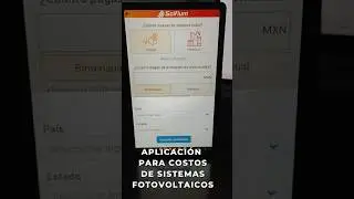 ⚡📱Aplicación móvil para cálculo de ahorro de sistemas fotovoltaicos ⚡☀️