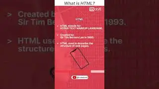 What is HTML? | HTML | Learn Coding only in 1min | Coding | #shorts #youtubeshorts #html #coding