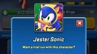 Jester Sonic🃏 Run, Sonic Forces Gameplay 🎮🦔