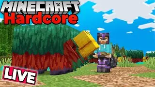 Building a SNIFFER RANCH in Minecraft 1.20 HARDCORE Survival Let's Play