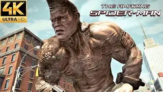 The Amazing Spider-Man - Rhino Challenge DLC Gameplay (4K 60FPS)