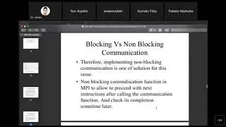 Chapter 6 : Point to Point Communication