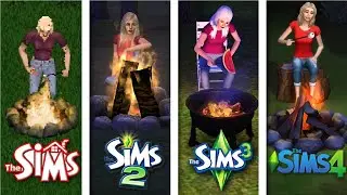 Sims 1 vs Sims 2 vs Sims 3 vs Sims 4 - Campfire
