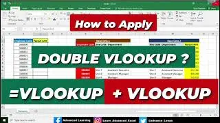 VLOOKUP in Excel | Excel Tutoring for Beginners| Better Version #exceltutorial