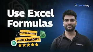 How to Use the NETWORKDAYS Function in Excel Using ChatGPT | 10X Your Excel Skills with ChatGPT