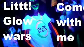 GLOW WARS VLOG (I SWALLOWED GLOWING POISON)
