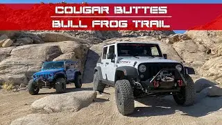 Jumping Around on Bull Frog Trail In Cougar Buttes