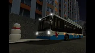 Trolleybus FS / Rashkinsk / Trolza-5265 (Megapolis) / Merry Cristmas (New Year 2023)