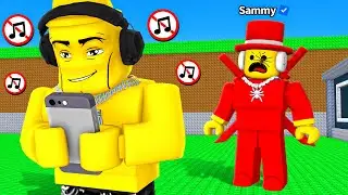 Ignoring Sammy for 24 Hours in Steal A Brainrot!