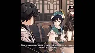 Venti buttered him up good | Genshin Impact 