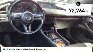 2020 Mazda Mazda3 Hatchback Orange CA U42004