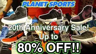 Up to 80% OFF at Planet Sports 20th Anniversary Sale at EDSA Shangri-La Plaza! (No commentary)