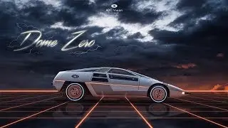 Dome Zero ☄️- Retrowave Artwork