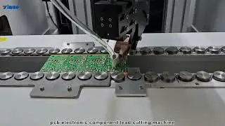 pcb electronic component lead cutting machine