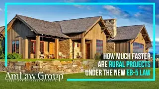 How much faster are rural projects under the new EB-5 law?